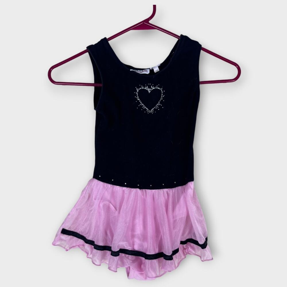 Jaques Moret Childrens Dance Leotard with Skirt Small 6/7 - Picture 5 of 6